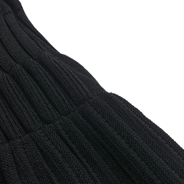 FETICO フェティコ STRIPE KNIT MIDI DRESS ストライプニットドレスワンピース ブラック 2 FTC234-0709