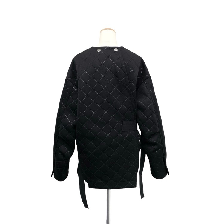UJOH ウジョー separate blouson セパレートブルゾン キルティングジャケット ブラック 2 U793-Y02-903
