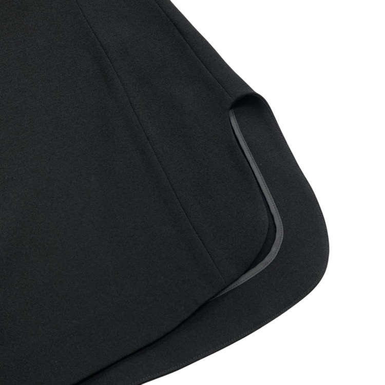 Mame Kurogouchi マメクロゴウチ Embroidered Cuffs Top レース刺繍ブラウス ブラック 2 MM22PS-SH726