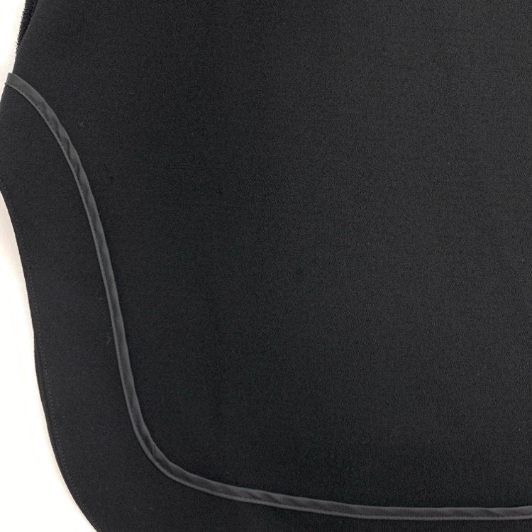 Mame Kurogouchi マメクロゴウチ Embroidered Cuffs Top レース刺繍ブラウス ブラック 2 MM22PS-SH726