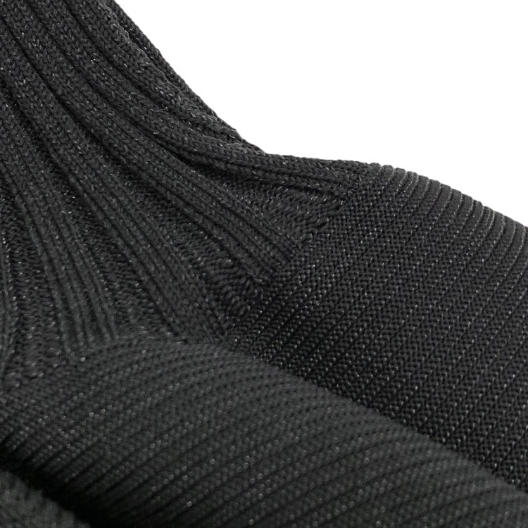 2024AW CFCL シーエフシーエル POTTERY GLITTER CARDIGAN ポッタリーグリッターカーディガン ブラック 3 CF008KE054