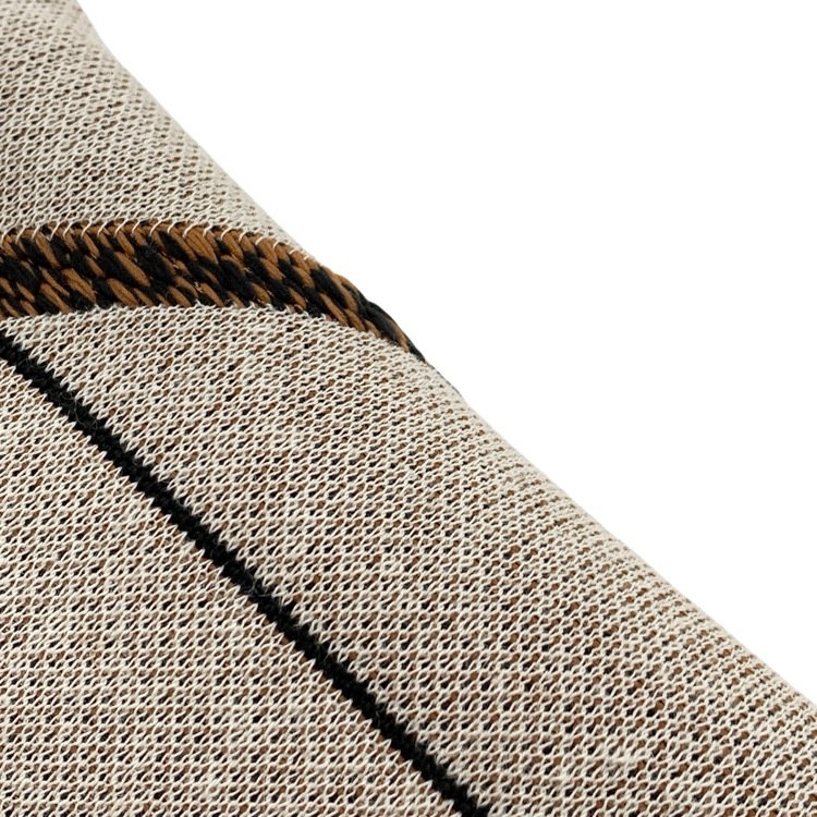 Mame Kurogouchi マメクロゴウチ Jacquard Knitted Top ジャガードニットトップス ブラウン 1 MM21PF-KN727