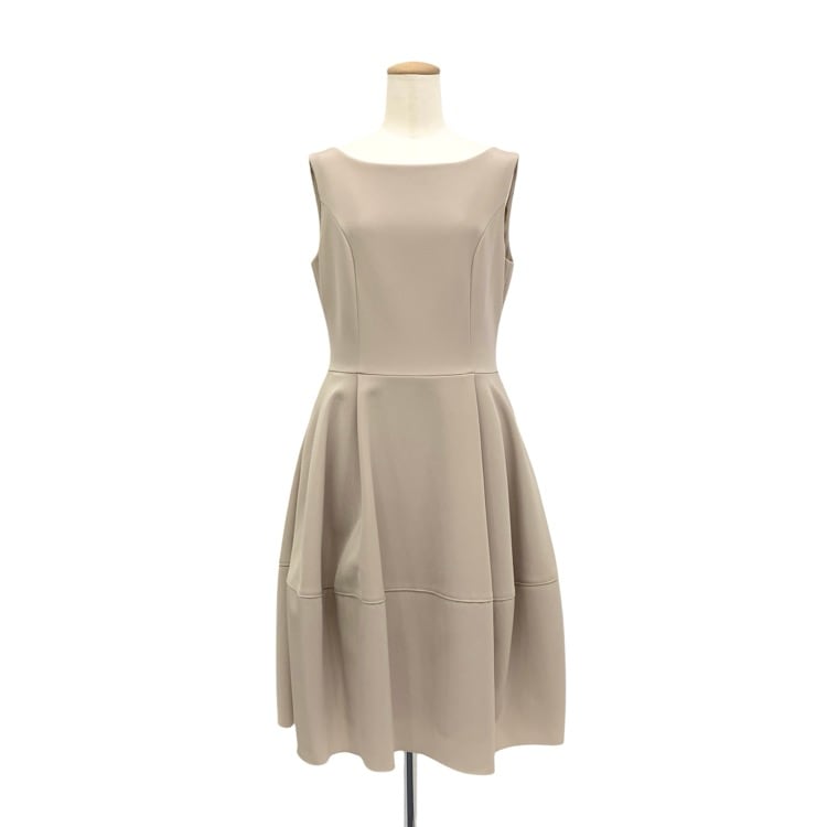 FOXEY NEWYORK フォクシー ドレス バロン ワンピース サンドベージュ 40 36344-NAOOX