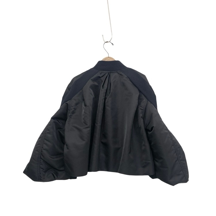 sacai サカイ Nylon Twill Blouson バルーンスリーブナイロンツイルブルゾン ブラック 2 23-06670