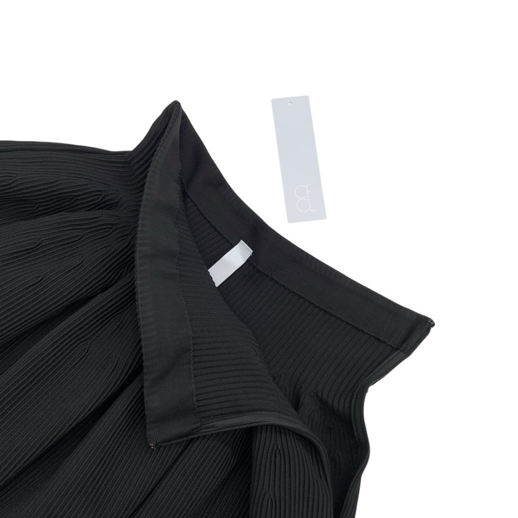 CFCL シーエフシーエル HYPHA MINI SKIRT ハイウエスト ミニ スカート ブラック F CF010KG0941JP00
