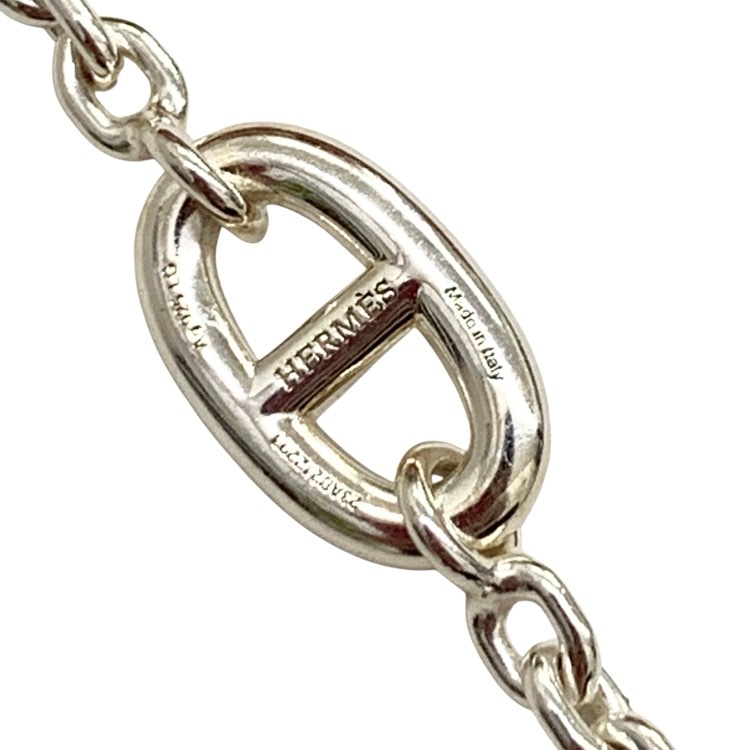 HERMES エルメス Chaine d'Ancre シェーヌダンクル ファランドールブレスレット Ag925 LG