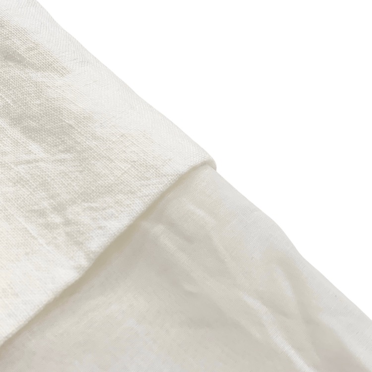 deres デレス Nina squeeze linen skirt リネンロング スカート ホワイト 1 DER24SS-SK-003