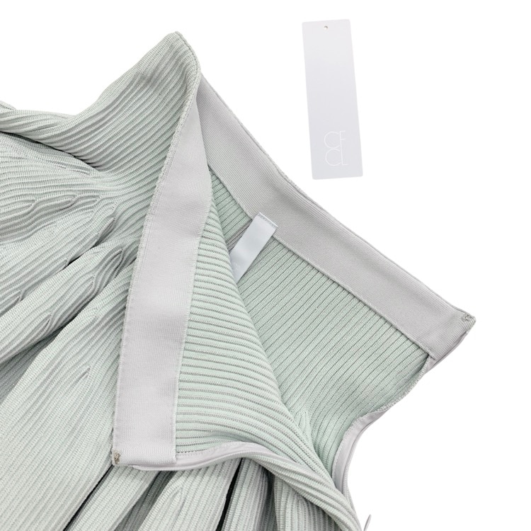 CFCL シーエフシーエル HYPHA MINI SKIRT ハイウエスト ミニ スカート ミント CLEARLY AQUA MULTI F CF011KG177JP00
