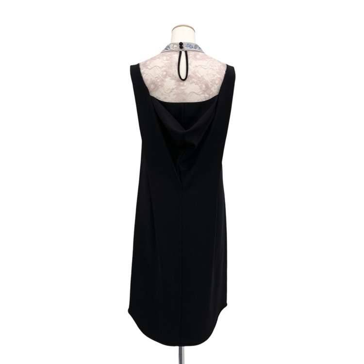 Mame Kurogouchi マメクロゴウチ Embroidery Collar Sleeveless Dress