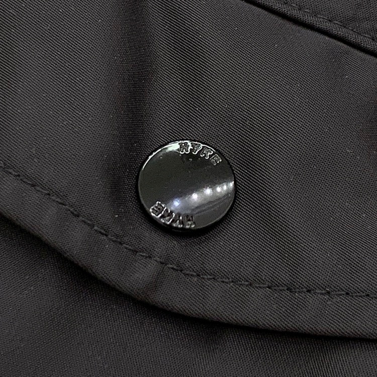 HYKE ハイク TYPE L-2A JACKET ミリタリーブルゾン ブラック 1 231-17373