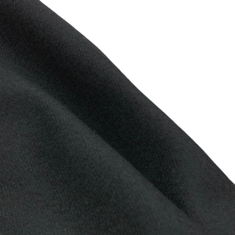 HYKE ハイク WOOL SHIRT JACKET ウールシャツジャケット ブラック 1 242-17457