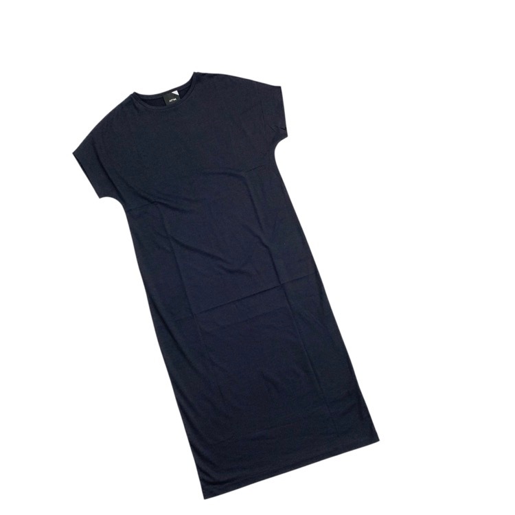 ATON エイトン SUVIN 60/2 Cap Sleeve Dress キャップスリーブドレス