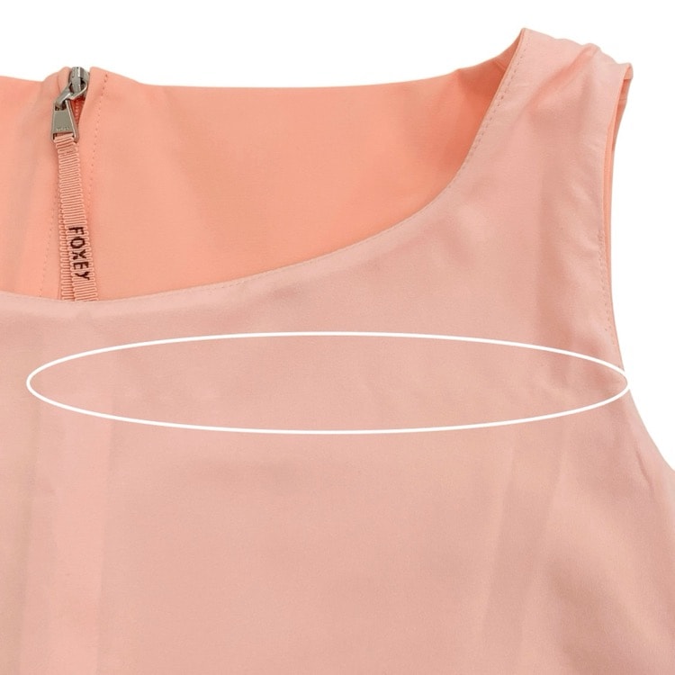 FOXEY NEWYORK フォクシー ドレス ロージーフレア ピーチメルバ 38 41713-NSOOF