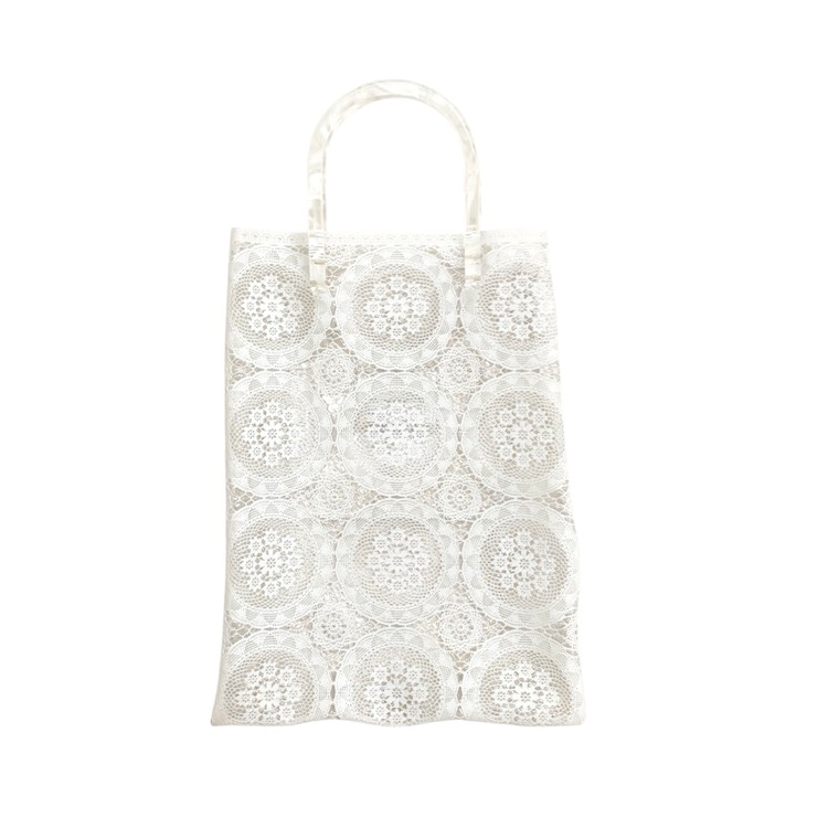 Mame Kurogouchi マメクロゴウチ Vinyl Chloride Cloth Tote Bag