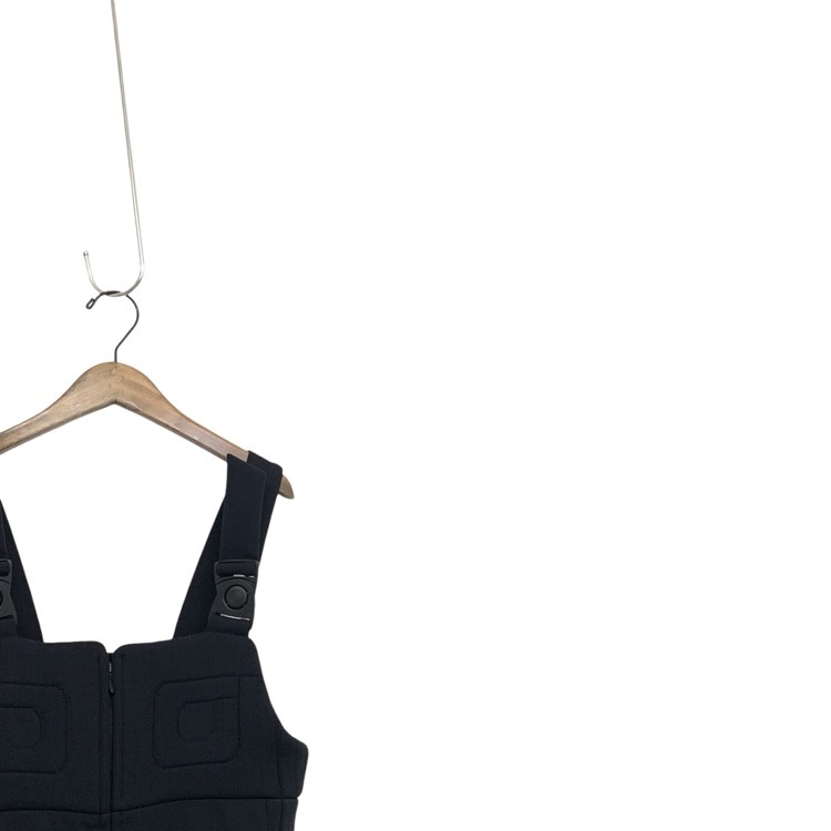 未使用品 Mame Kurogouchi マメクロゴウチ Jomon Pattern Knitted Overalls 縄文パターンニットオーバーオール 2 MM22FW-KN019