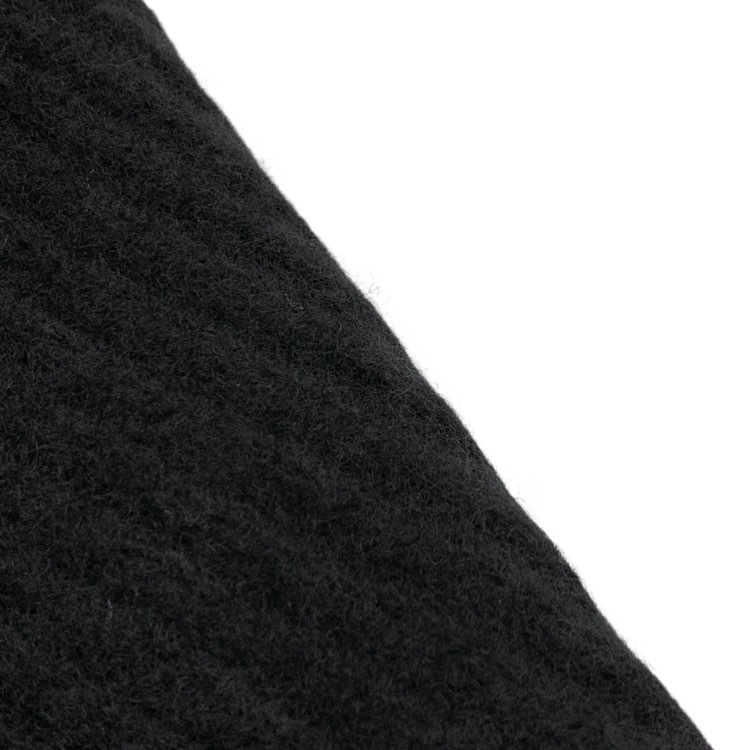 HARUNOBUMURATA ハルノブムラタ KASSEL ロングニットカーディガン ゴールドボタン ブラック 34 HM24W1014-FUK01
