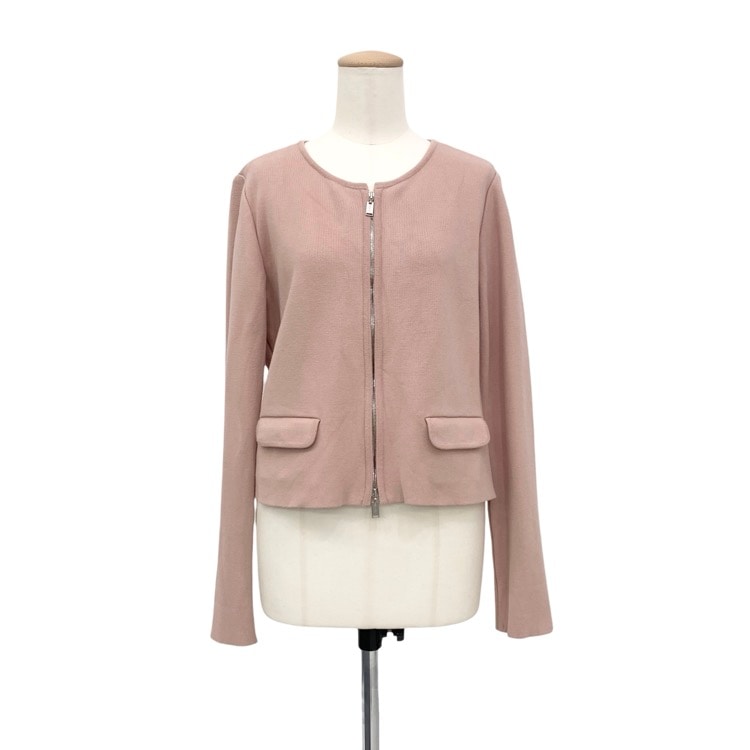 FOXEY フォクシー アーバンスタンダード ニットジャケット ピンク 40 38054-KAJFN436U