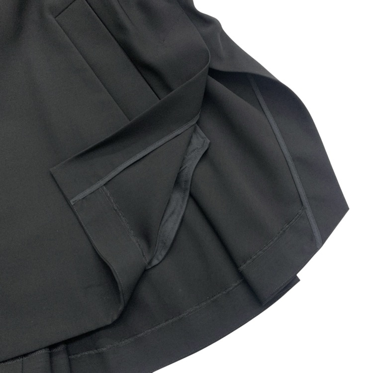 未使用品 ENFOLD エンフォルド Comfortable Twill BACKギャザーJACKET テーラードバックギャザージャケット ブラック 36 300FS430-2570