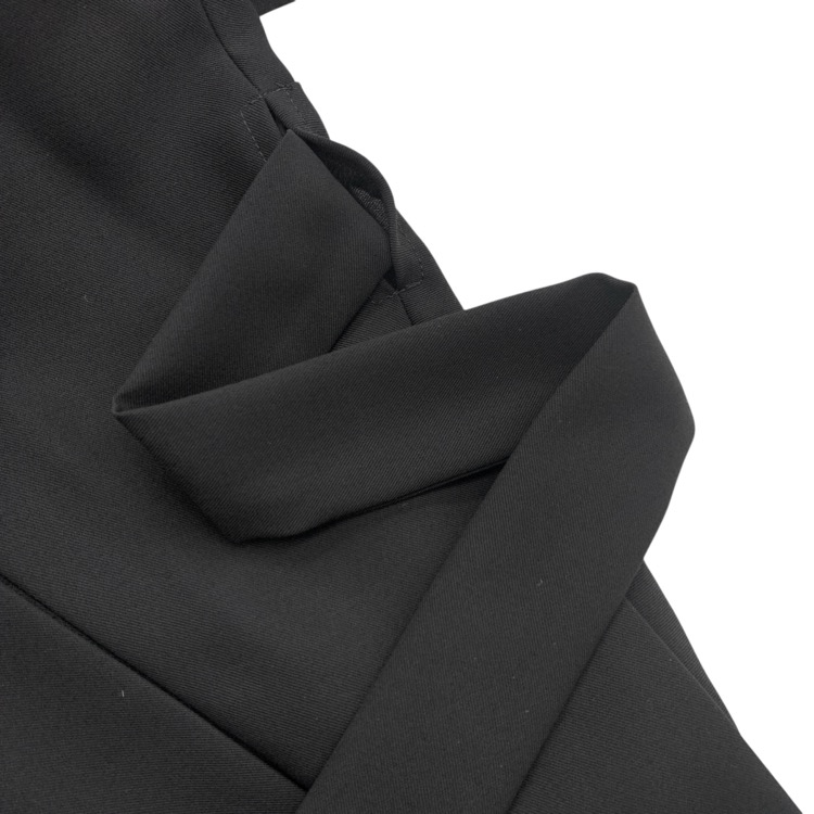 未使用品 ENFOLD エンフォルド Comfortable Twill BACKギャザーJACKET テーラードバックギャザージャケット ブラック 36 300FS430-2570