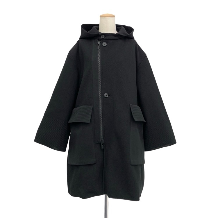 CFCL シーエフシーエル MESH HOODIE COAT フーディコート ブラック 1 CF008KA025
