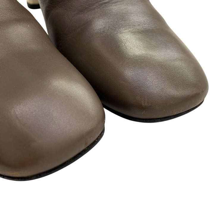 CELINE セリーヌ バンバン ショート ブーツ フィービー期 チャンキーメタルヒール 37.5/24.5cm