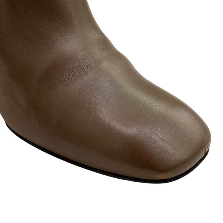 CELINE セリーヌ バンバン ショート ブーツ フィービー期 チャンキーメタルヒール 37.5/24.5cm