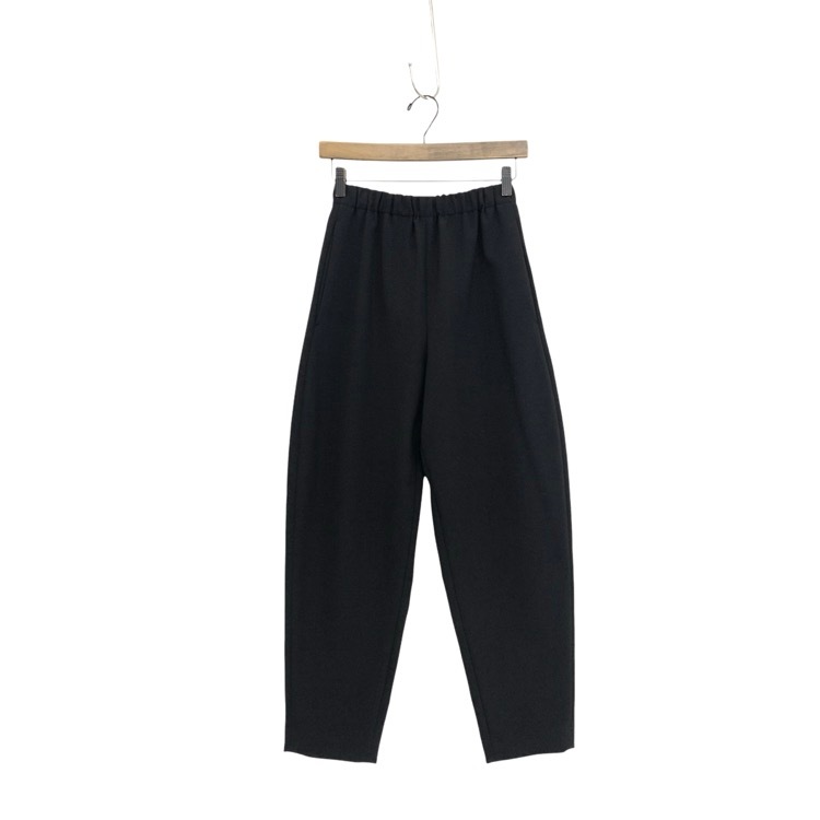ENFOLD エンフォルド EGG PANTS エッグイージーパンツ ブラック 34 300EA231-1410
