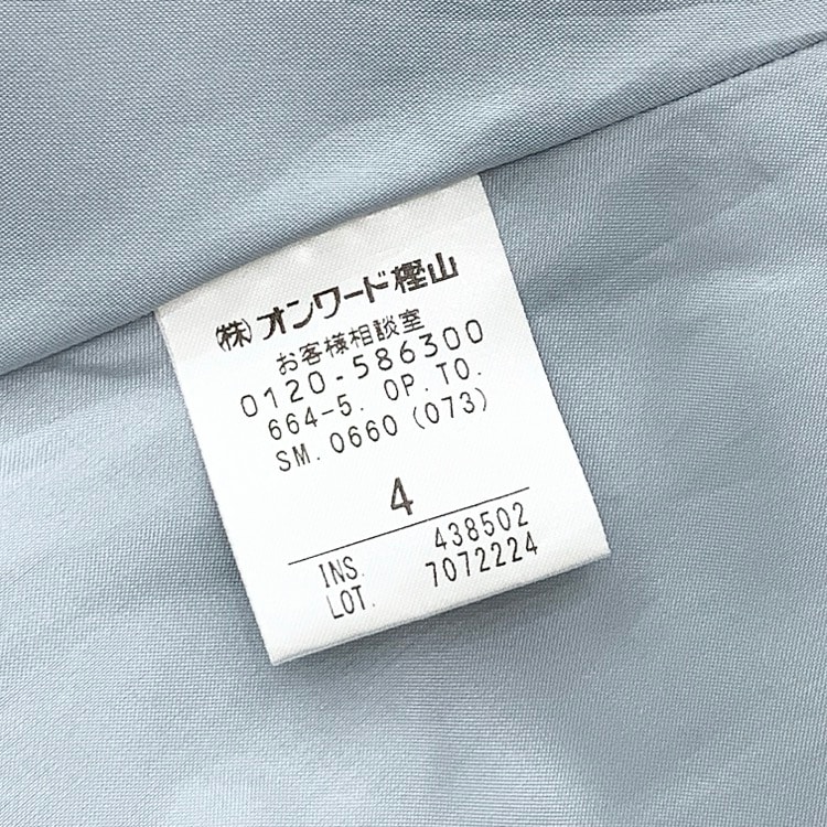 TOCCA トッカ AFTER RAIN ドレス ワンピース ブルー 4 OPTOSM0660