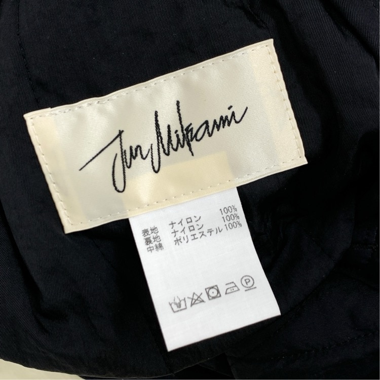 JUN MIKAMI ジュンミカミ キルティング スリーパー コート ブラック