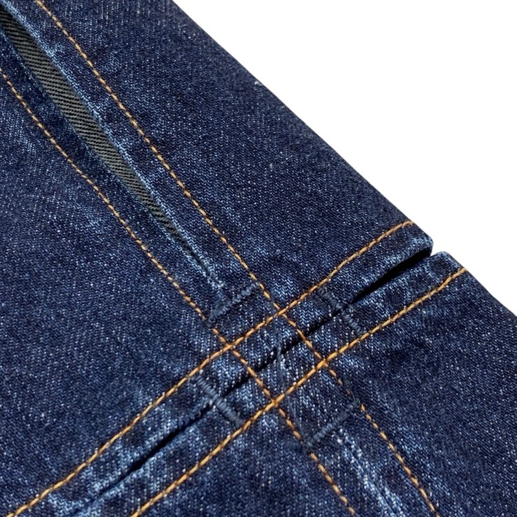 2024AW FETICO フェティコ DENIM SLIT MAXI SKIRT 十字スリットデニム スカート インディゴ 2 FTC244-0501