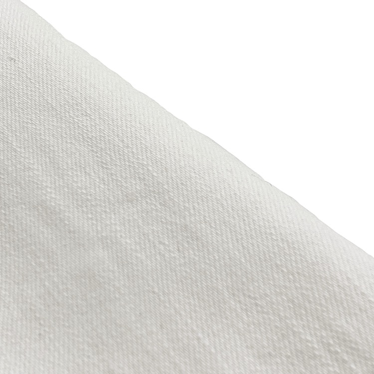 FOXEY NEWYORK フォクシー ウィンストン デニムスカート ビジュー付き ホワイト 38 44227-NSSOE