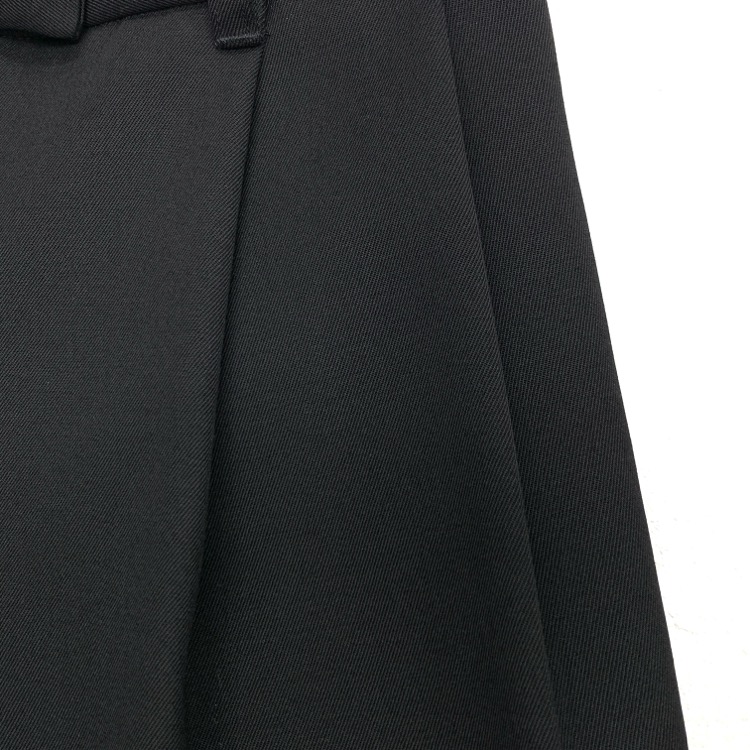 HARUNOBUMURATA ハルノブムラタ ISPARTA ワイドタックパンツ ブラック 34 HM23W811