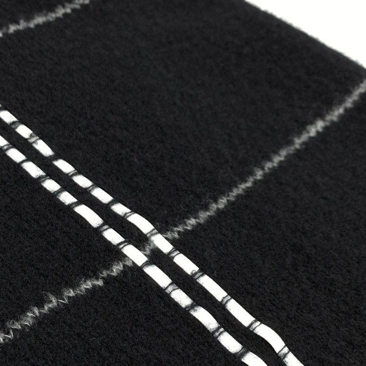 YUKI SHIMANE ユキシマネ Hand stitched Slit Knit skirt ファインメリノウールハンドステッチスリットニットスカート YS23AW-KSK