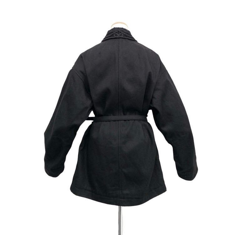 Mame Kurogouchi マメクロゴウチ Cord Embroidery Detail Denim Jacket