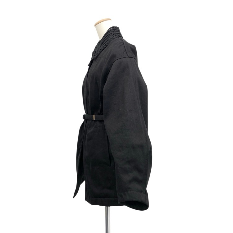 Mame Kurogouchi マメクロゴウチ Cord Embroidery Detail Denim Jacket