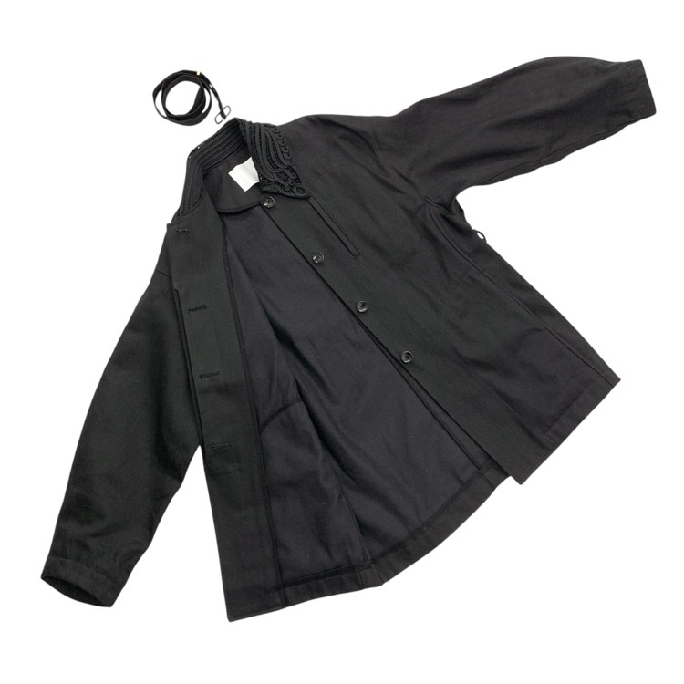 Mame Kurogouchi マメクロゴウチ Cord Embroidery Detail Denim Jacket