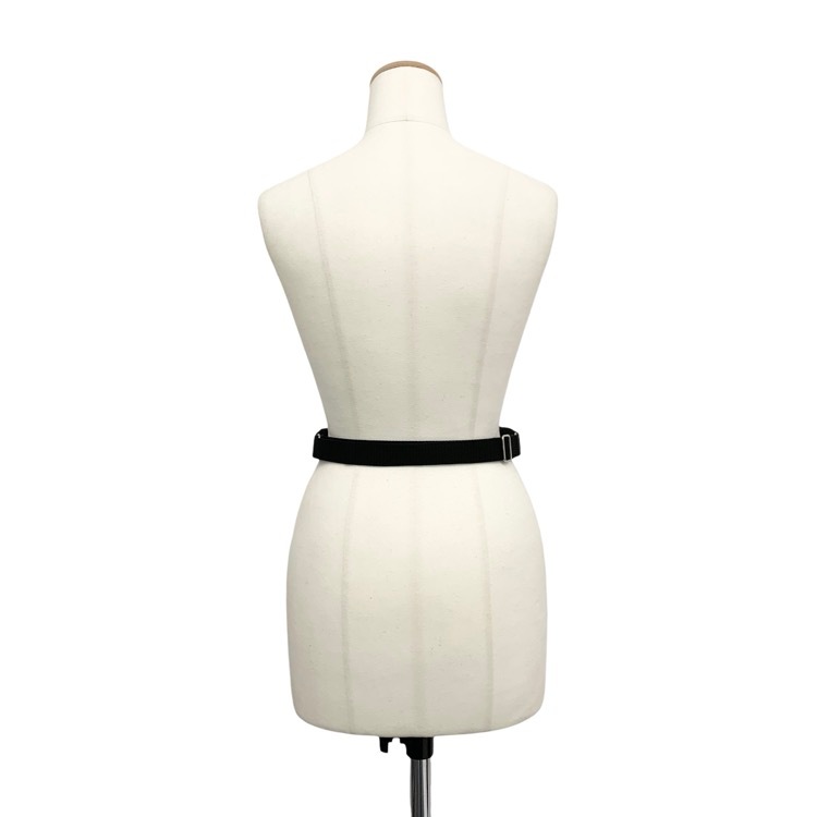 TOGA PULLA トーガプルラ Double buckle concho belt ダブルバックル ベルト ブラック F