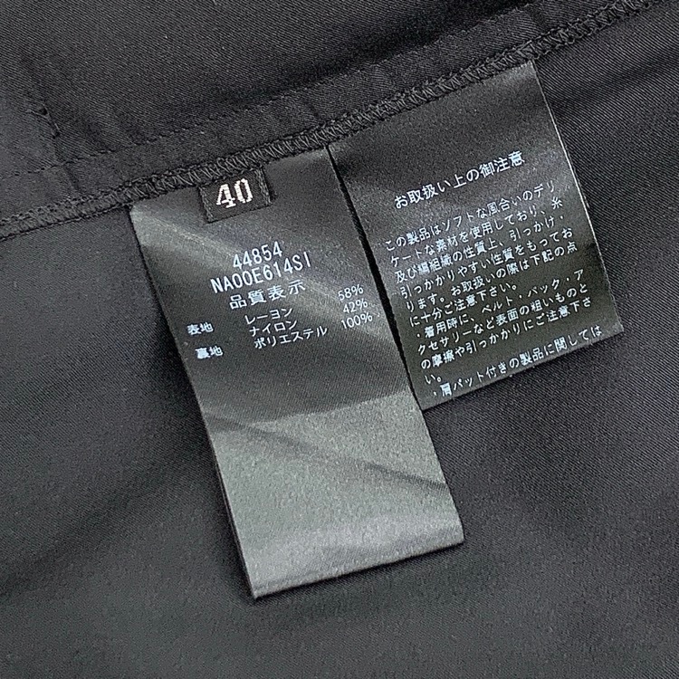 FOXEY NEWYORK フォクシー ドレス コチネレ モックネック ブラック 40 44854-NAOOE
