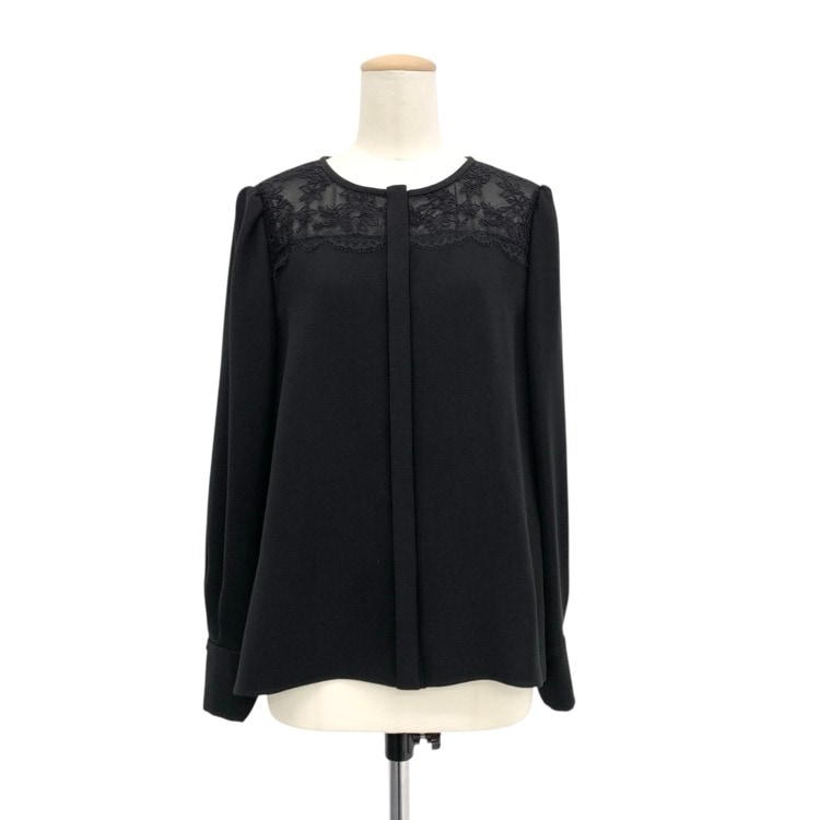 FOXEY フォクシー ブラウス ララエレガンス ブラック 38 45021-SBOY