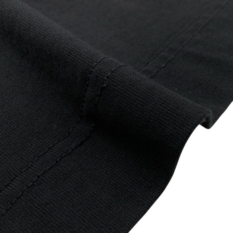 Mame Kurogouchi マメクロゴウチ Classic Cotton Long Sleeve Top クルーネックカットソー ブラック 2 MM22PS-JS729