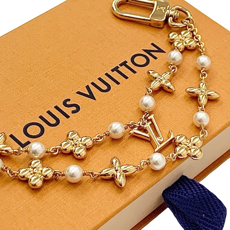 2025SS LOUIS VUITTON ルイ・ヴィトン バッグチャーム ルイザ ゴールド M01800