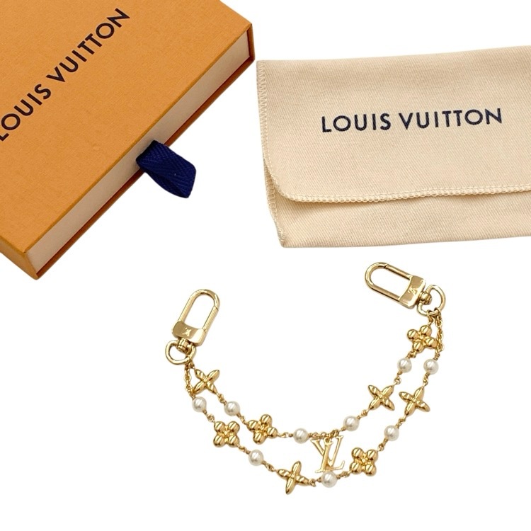 2025SS LOUIS VUITTON ルイ・ヴィトン バッグチャーム ルイザ ゴールド M01800