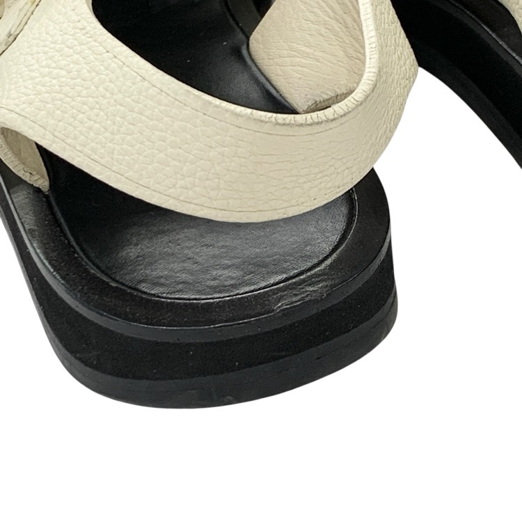 THE ROW ザロウ FISHERMAN SANDALS アイボリー 38 F1203L129
