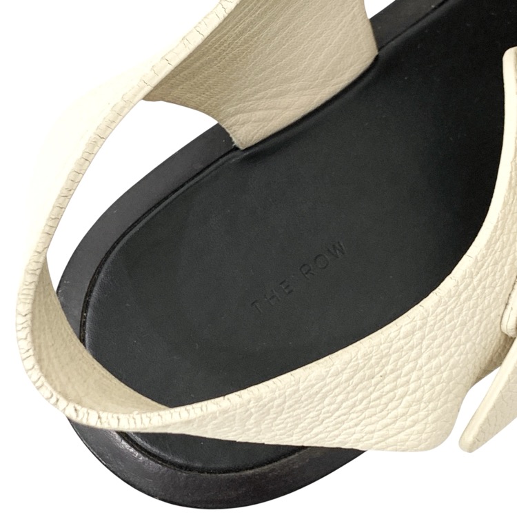 THE ROW ザロウ FISHERMAN SANDALS アイボリー 38 F1203L129
