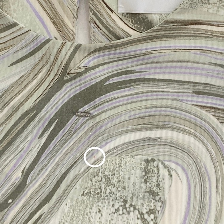 Mame Kurogouchi マメクロゴウチ Marble Print Jersey Short Sleeve Top マーブルプリントジャージー カットソー グレー 3 MM25FW-JS077