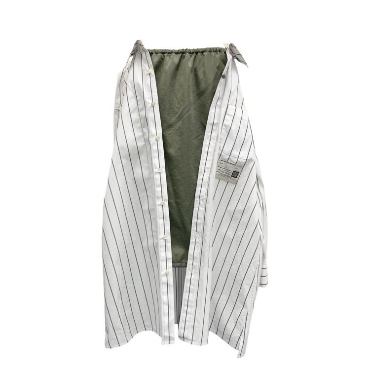 Maison MIHARA YASUHIRO メゾン ミハラヤスヒロ SHIRTS COMBINED SKIRT シャツコンビスカート ホワイト 36 B14SK161
