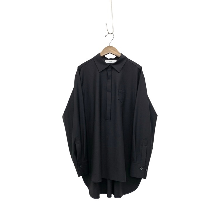 2025AW deres デレス Etoile shirt プルオーバーシャツ ダークネイビー F DER25AW-SH-001