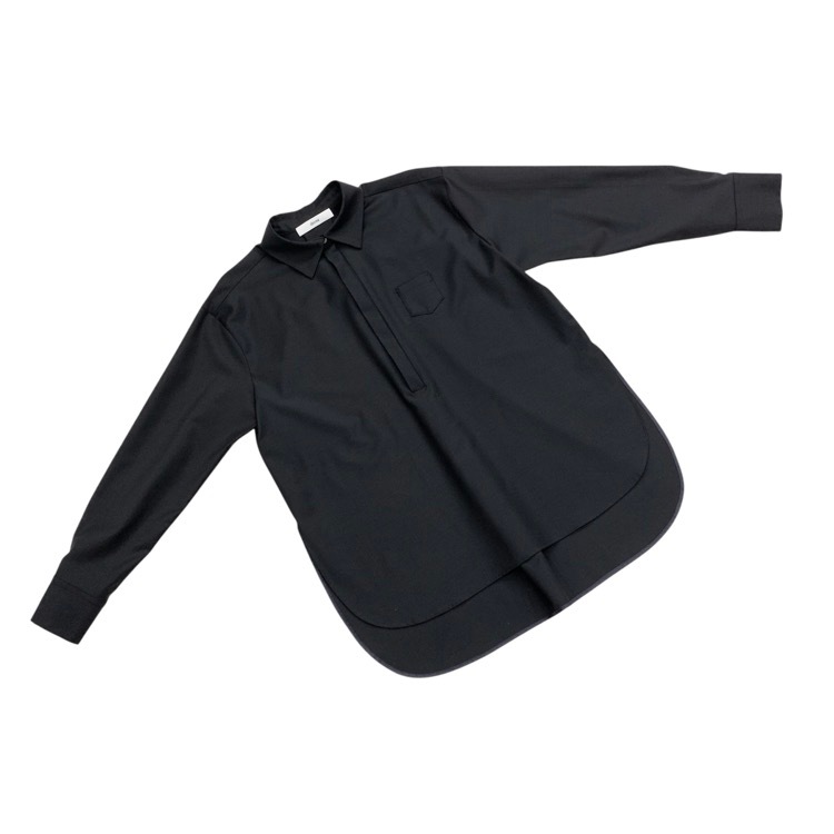2025AW deres デレス Etoile shirt プルオーバーシャツ ダークネイビー F DER25AW-SH-001