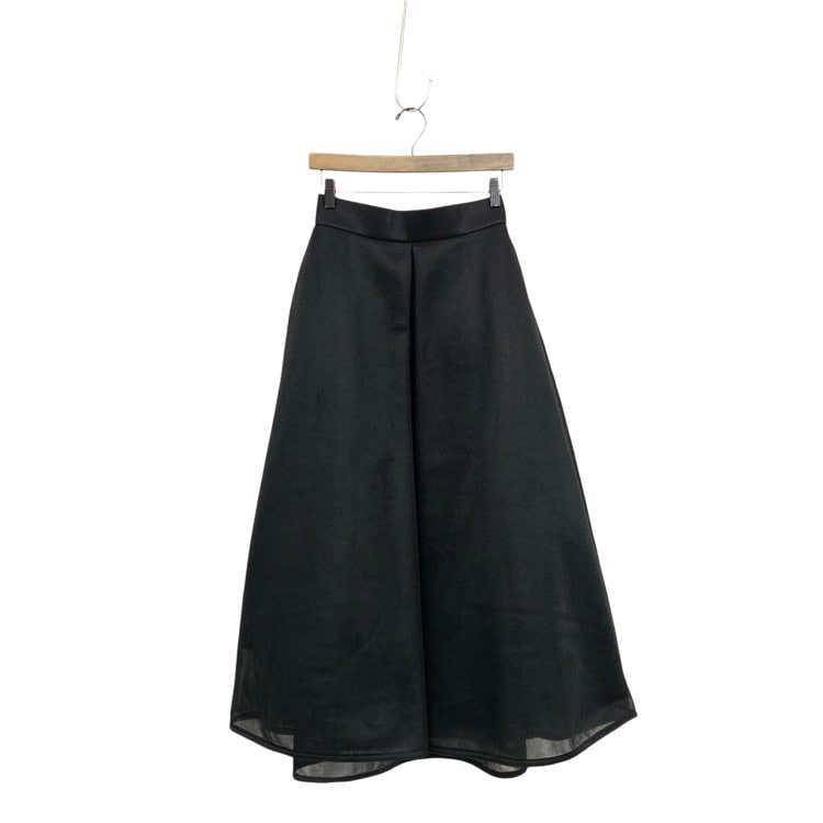 ADORE アドーア シアーメッシュラッセルスカート ブラック 36 531-5120014