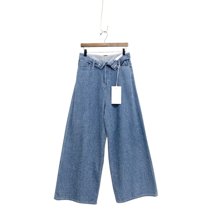 PHOTOCOPIEU フォトコピュー WIDE PANTS ワイドパンツ ブルー 38 261DFY